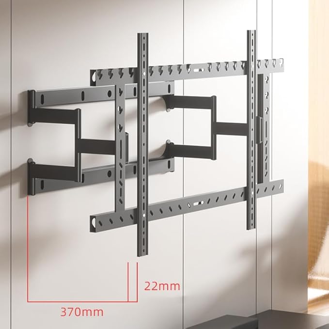 HILLPORT 98 Heavy Duty 75 85 86 100 110 120 inch TV Wall Mount Slim Extra Large