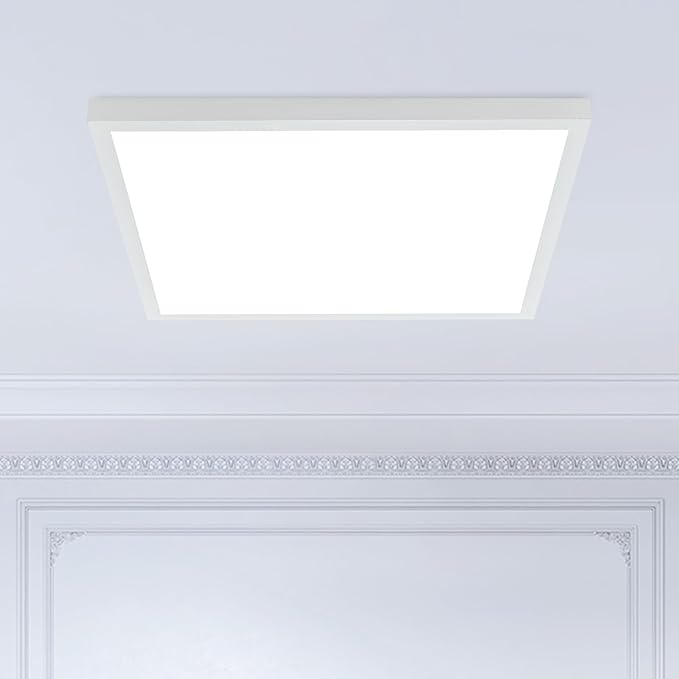 Mcacggo 2x2 FT Surface Mount LED Panel Light Dimmable & 3 Color Selectable (2 Pack)
