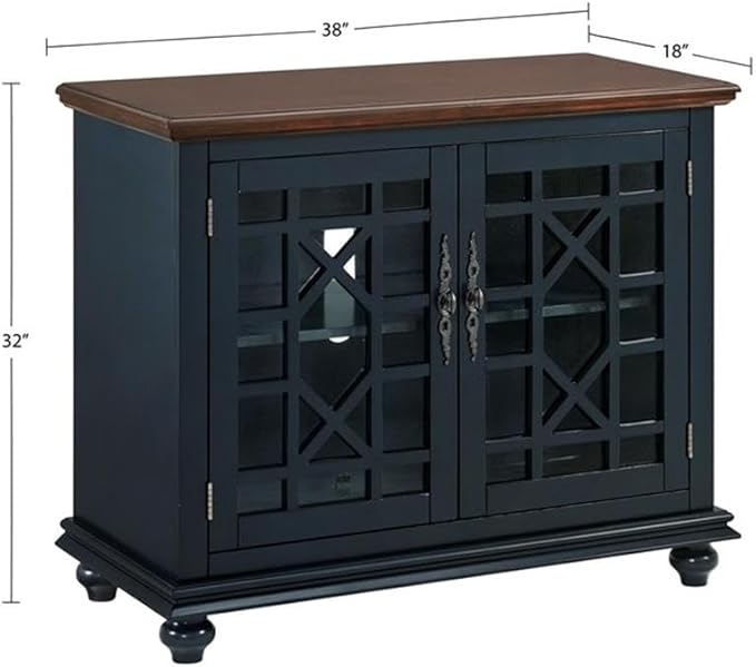 Martin Svensson Home Elegant Small Spaces TV Stand Blue