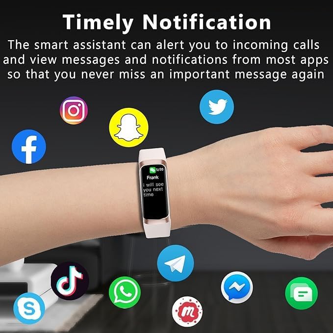 troty fitness tracker with heart rate/blood oxygen/sleep monitor, package contents
