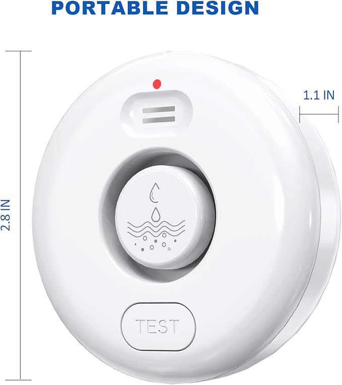 WiFi Water Leak Detectors for Home 3 Pack, Wireless Smart Water Leak Sensor