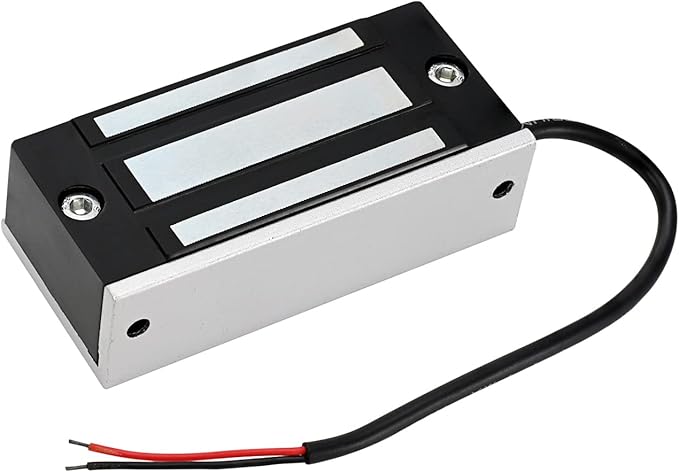 Electric Magnetic Lock 60KG 130LBS Holding Force Electromagnet Lock 12V Fail