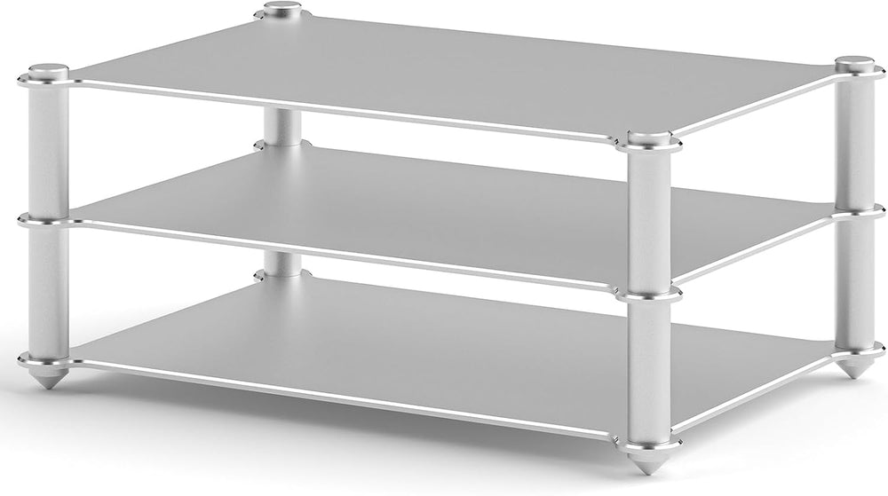 DoukAudio Aluminum Audio Rack Stand: Multi Layer Desktop HiFi Shelf for Ampli...