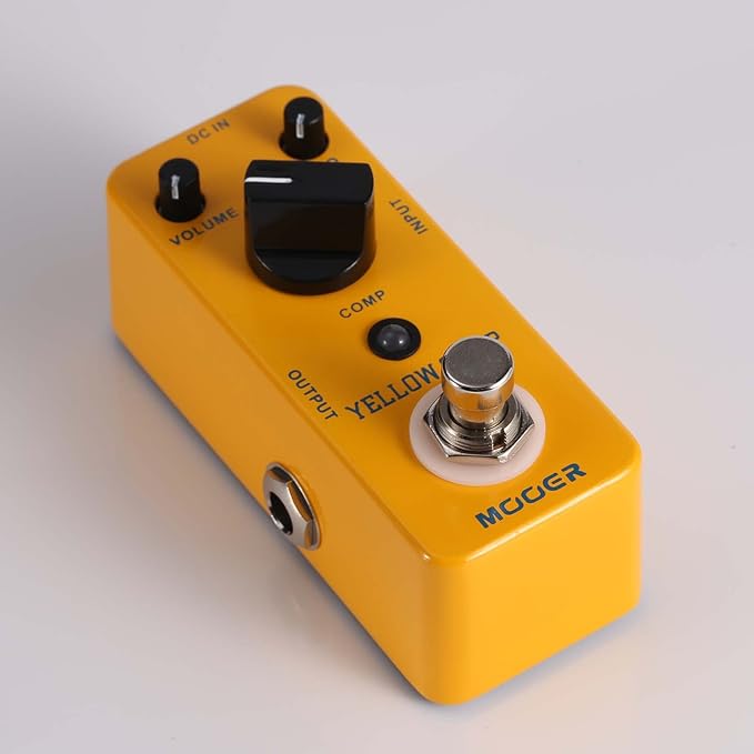 MOOER Yellow Compressor Comp guitar pedal bass compressor, True Bypass guitar