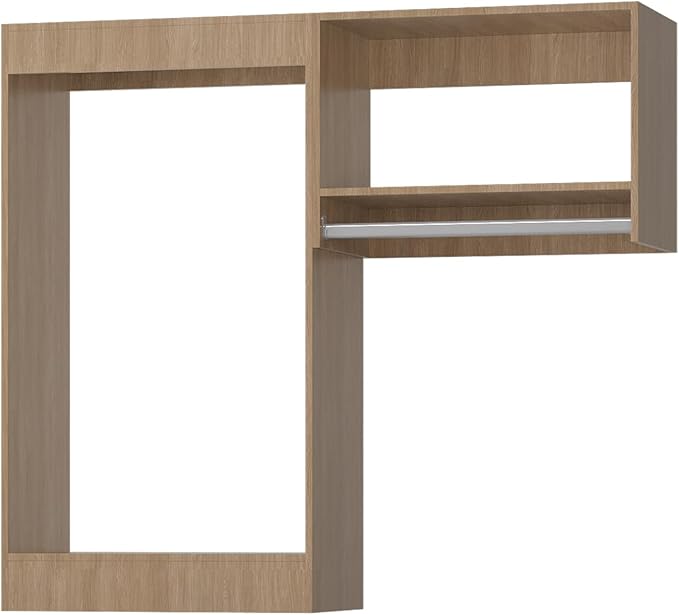 Modular Closet System, Wood Tower Closet Storage