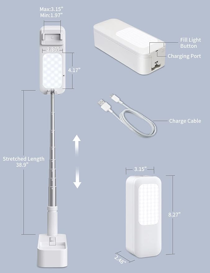 Viozon Extendable Selfie Stand 360° Rotation
