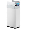 TLSUNNY 21.1 Gallon Automatic Trash Can, Stainless Steel Motion Sensor Garbage