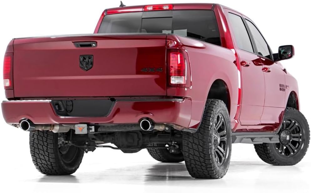 Rough Country 3" Suspension Lift Kit with N3 Struts & N3 Rear Shocks for Ram 1500 4WD (2012-2018) - Silver Upper Control Arms