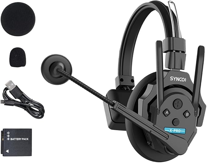 SYNCO XTalk XPro Wireless Intercom Headset