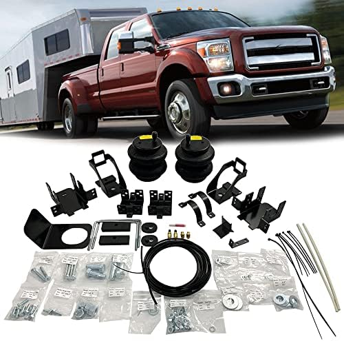 rear bag air helper spring suspension kit w217602550 shown in use
