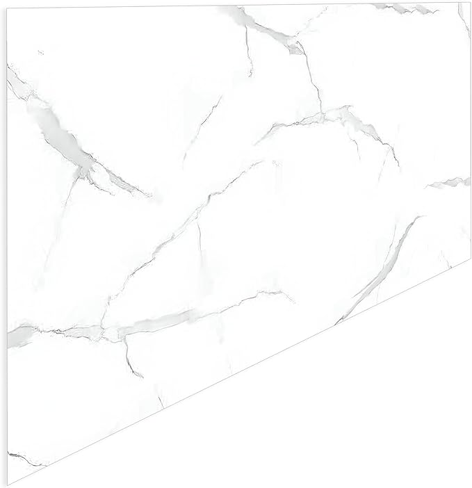 Dundee Deco Faux Marble Wall Panels - 2 ft X 4 ft - Glossy (4 Pack)