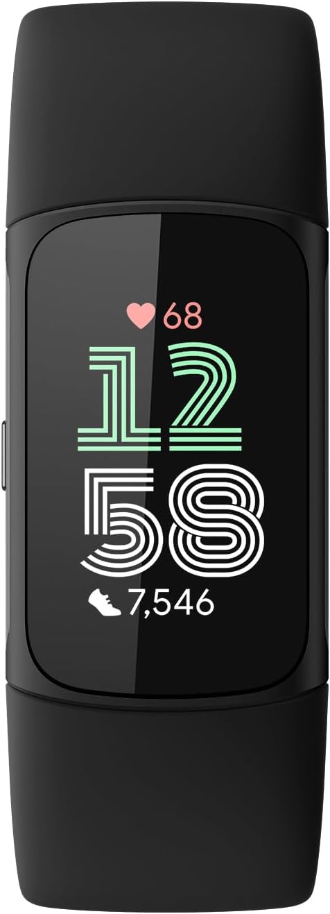 google fitbit charge 6 - fitness tracker shown in use