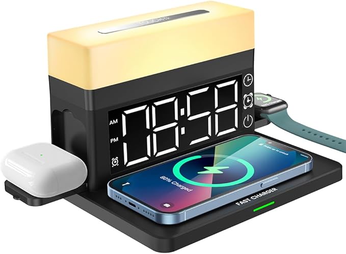 IHAO 6in1 Smart Alarm Clock