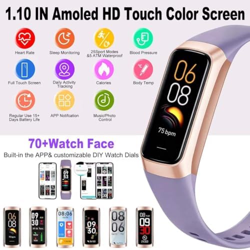 fitness tracker, 2026 smart band with heart rate, package contents