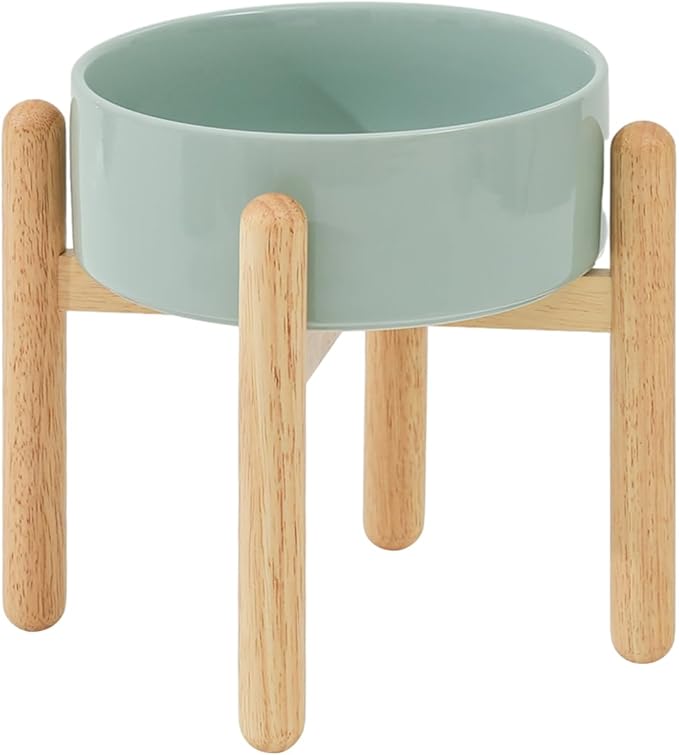Ceramic 8.2inch Raised Dog Bowl