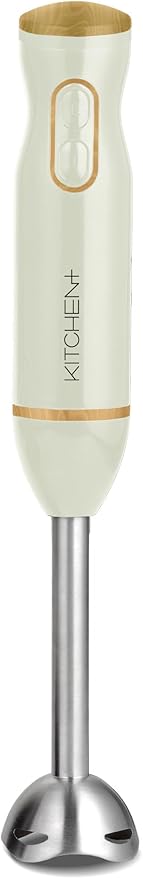 Living+ Immersion Blender Corded Hand Blender, Electric Mixer Handheld