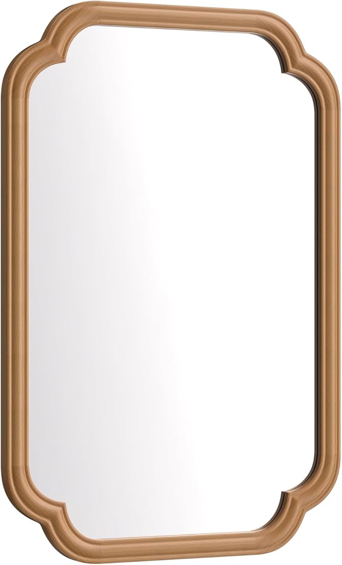Wood Mirror for Bathroom