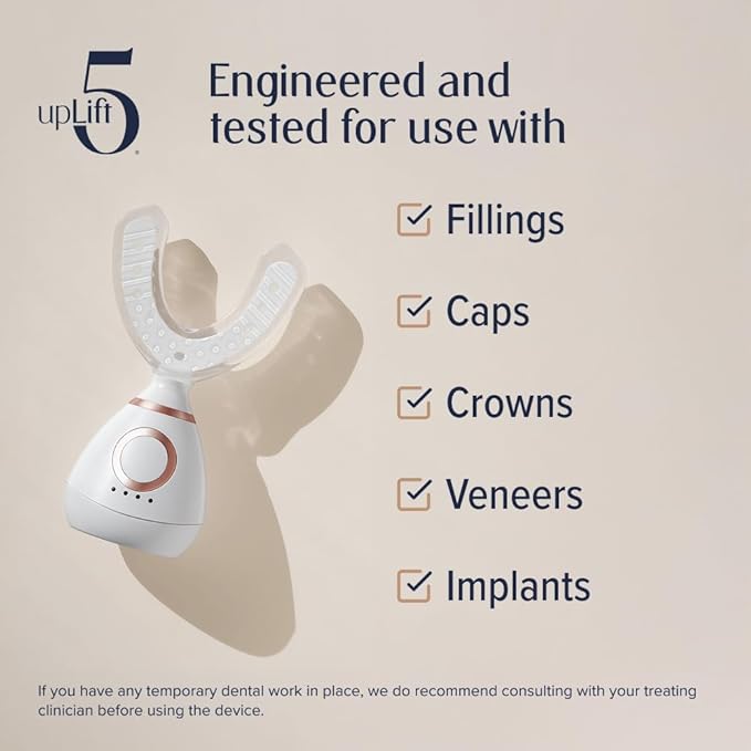 upLift 5 Pulsating Facial Lift | 5 Minute Age Reversal Device, Contours &