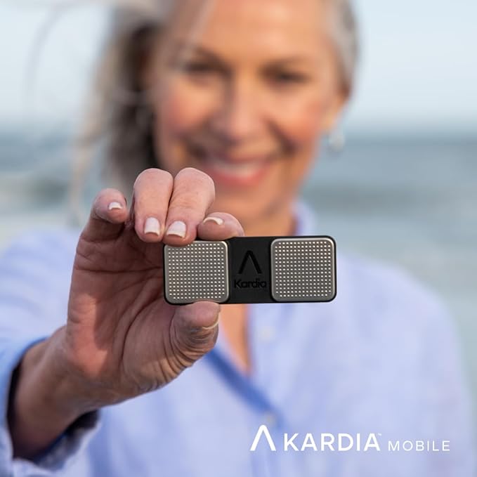 KardiaMobile 1-Lead Personal EKG Monitor – Record EKGs at Home – Detects AFib