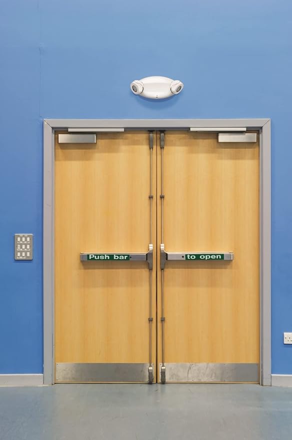Lithonia Lighting Quantum Emergency Light, Contemporary Commercial LED