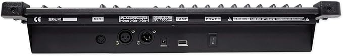 Rockville ROCKFORCE 384 Channel DMX Light/Fog Lighting Controller, MIDI Control