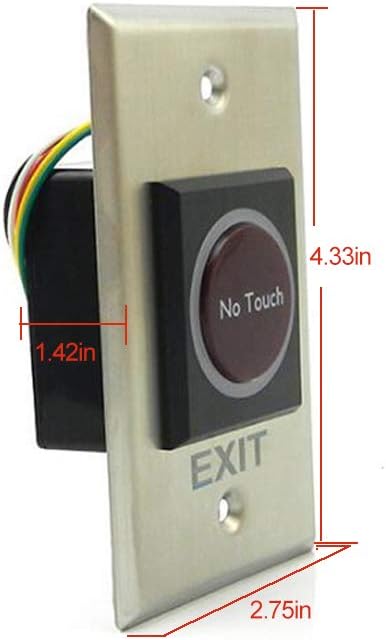 Olideauto Touchless Commercial Door Opener Automatic (2pcs)