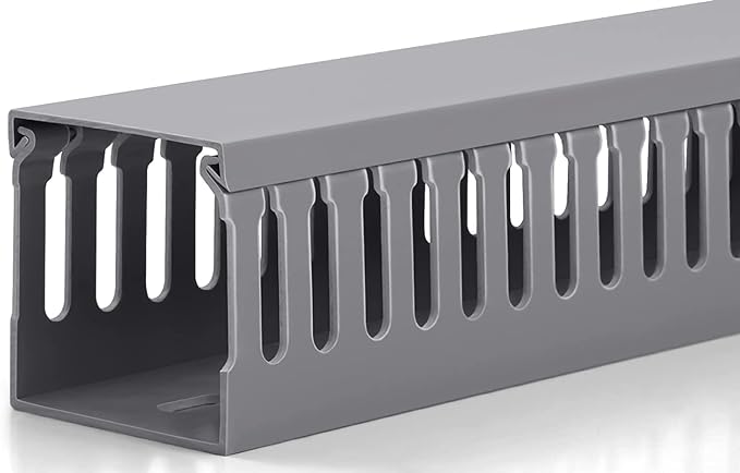 ZhiYo 3x3in Cable Raceway, 6.6FT Large Wire Tray, Cord Hider