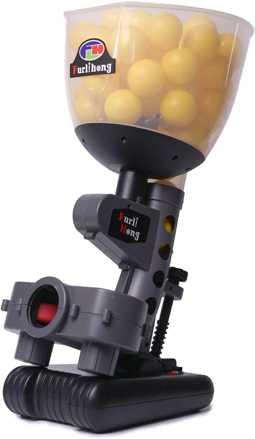 Furlihong 692BH Baseball Pitching Machine, Includes 60 pcs Balls