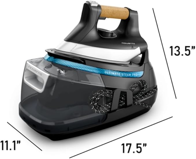 Rowenta, Ultimate Steam Pro Stainless Steel Soleplate Professional Steam Station
