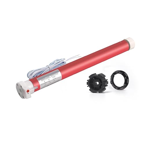 Rollerhouse 12V DIY Electric Roller Blind/Shade Tubular Motor Kit, Hard Wired