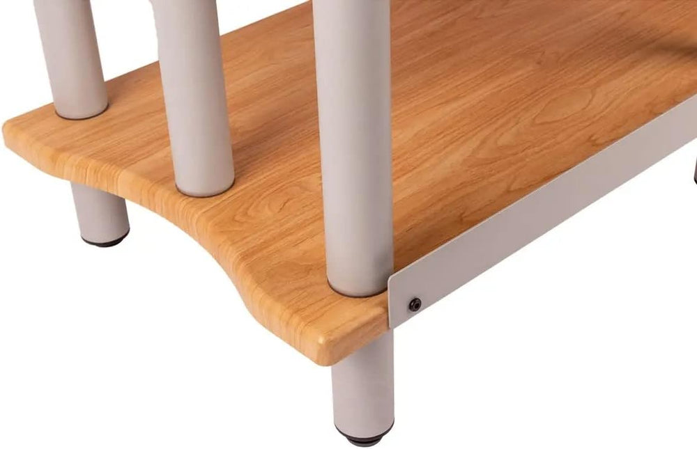 Monolith Double-Wide XL 3-Tier AV Stand - 300 lbs Weight Capacity Per Shelf, ...