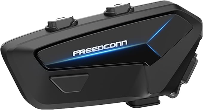 FreedConn FX Plus Motorcycle Helmet Bluetooth Headset, Auto-Join Mesh Network