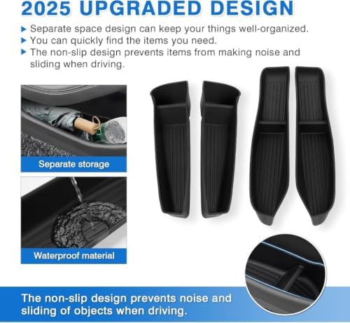 Shademax Car Door Organizer Tray for Tesla Model Y Juniper 2026 2025 / Y L