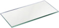 Plymor 2 x 4 in Rectangle, 3mm Thick, Non-Beveled Glass Mirror, Pack of 72 | Table display, centerpieces, mosaics, crafts & DIY; highly reflective silvered glass