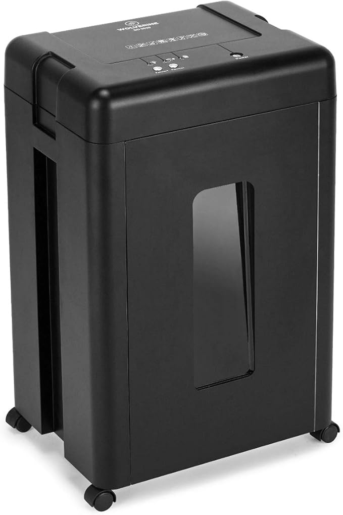 WOLVERINE 15-Sheet Super Micro Cut High Security Level P-5 Heavy Duty