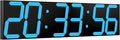 CHKOSDA Digital Wall Clock, Oversize Led Digital Clock Large Display