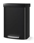 Garvee 16 gal / 60 L Metal Trash Can