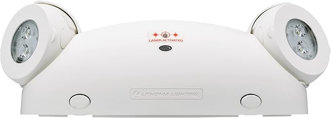 Lithonia Lighting Quantum Emergency Light, Contemporary Commercial LED