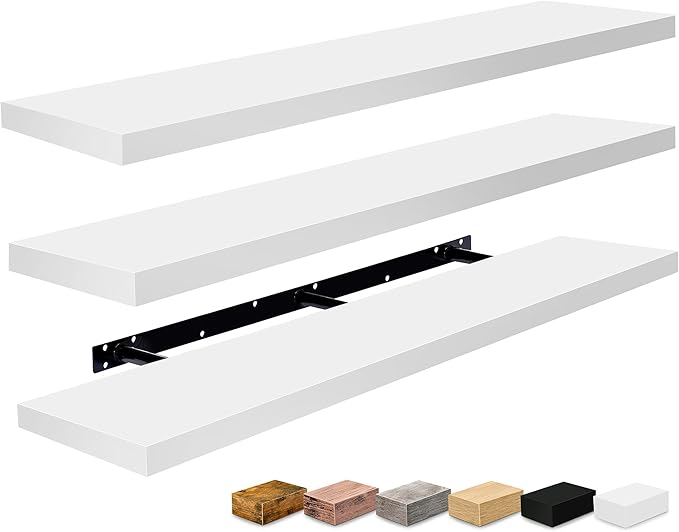 Sorbus Floating Shelves for Wall (3 Pack)