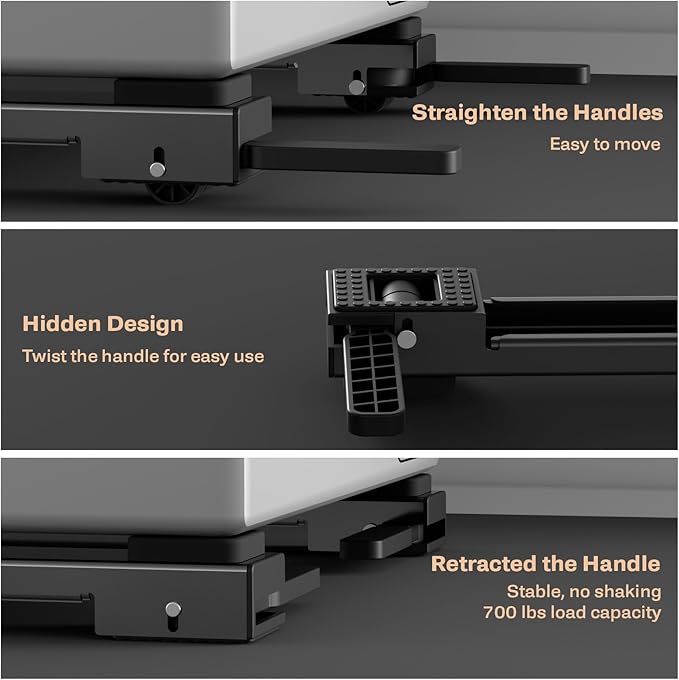 KVRG Appliance Rollers Heavy Duty, Newest Extendable Appliance Sliders