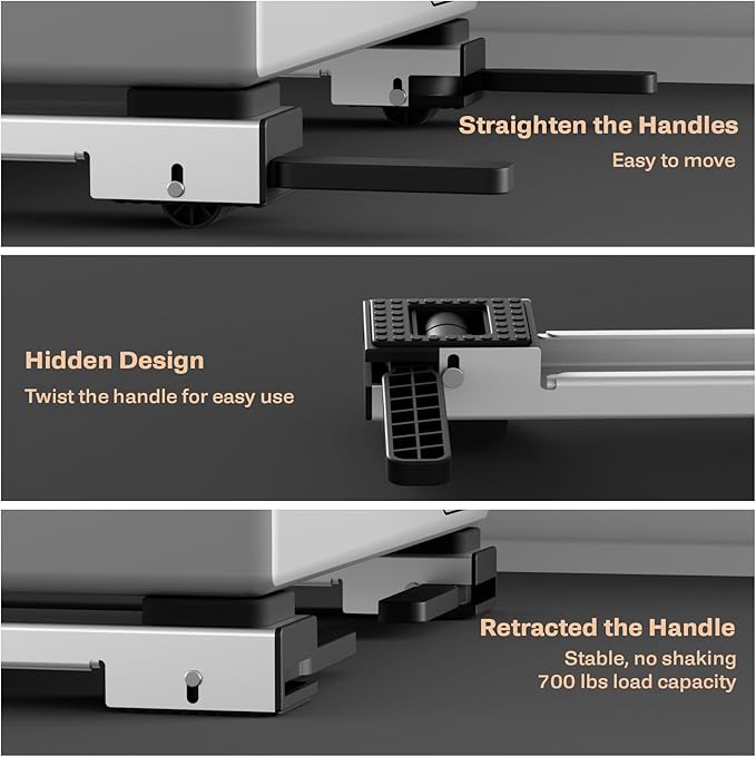 KVRG Appliance Rollers Heavy Duty, Newest Extendable Appliance Sliders