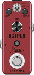 Rowin Polyphonic Octave Guitar Effects Pedal Pure Octopus Digital Mini Single