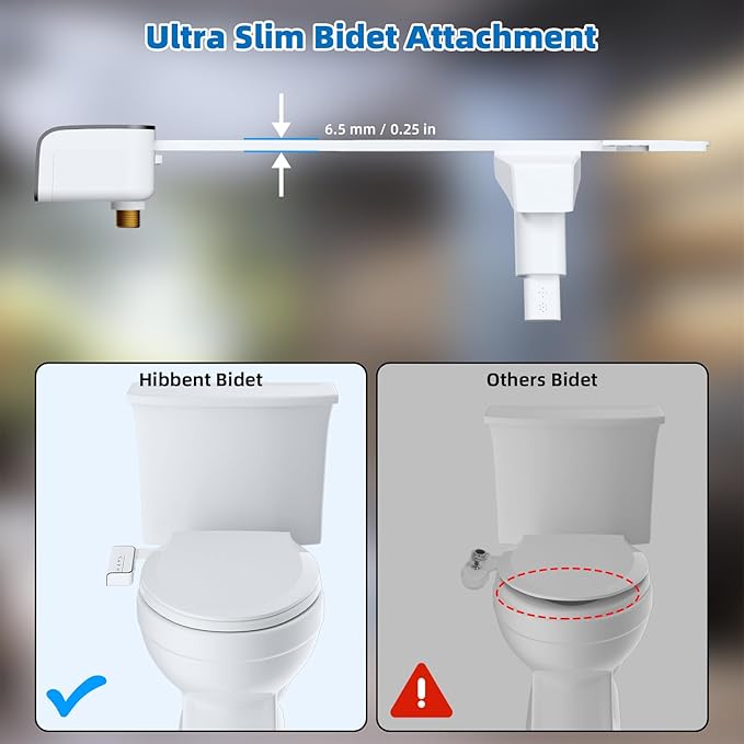 Hibbent 2 Pack Bidet Attachment