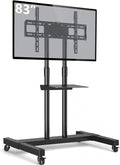 TAVR Mobile TV Stand Rolling TV Cart Floor Stand with Mount for 32-83 Inch