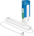 Tapo Smart Wi-Fi Power Strip- 6 Individually Controlled Smart Outlets and 3 USB