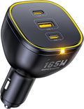 AOHI 165W Laptop Car Charger Adapter 140W PD 3.1/100W PD 3.0 USB C Charging