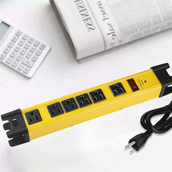 Heavy Duty Power Strip Surge Protector