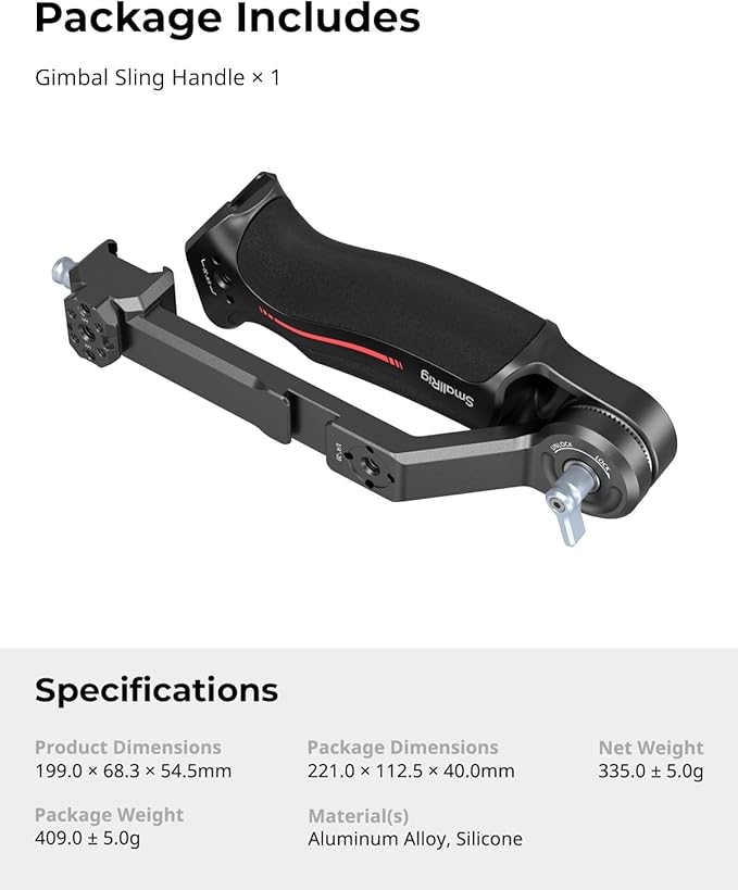 SmallRig Sling Handle Gimbal Handgrip