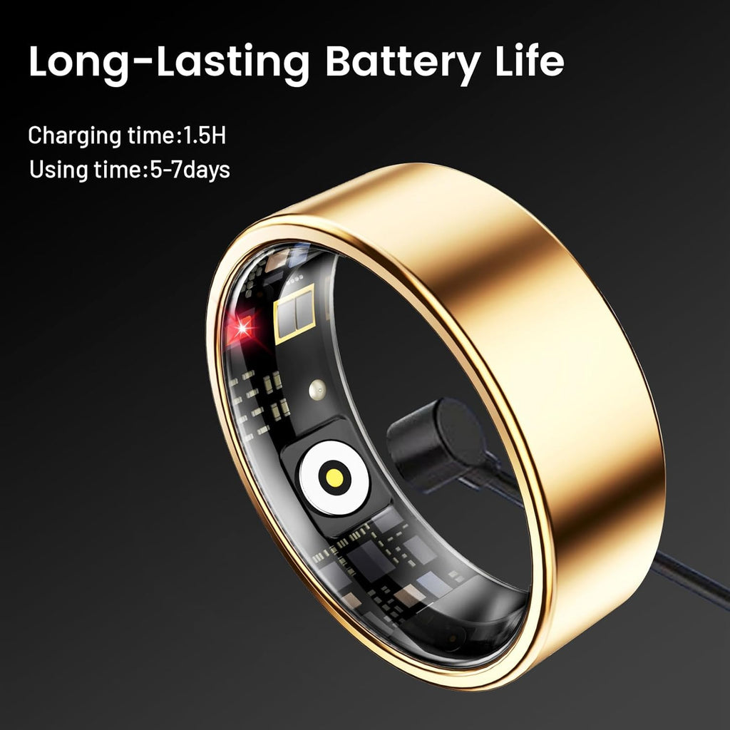 mirlray smart ring for women & men, smart on a desk or shelf