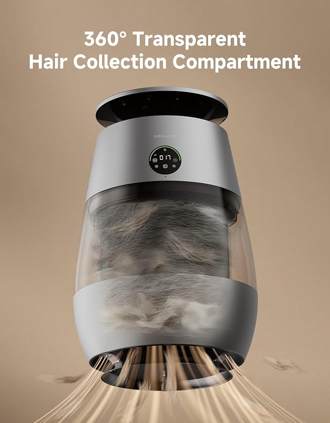 ‌Dreame Pet Air Purifier, Cleans 5, 386 ft² in One Hour, 346 ft²